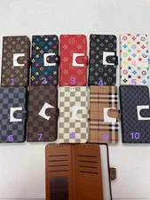 Leather Wallet Flip Case Cover for iPhone 15 Pro Max/Plus/14