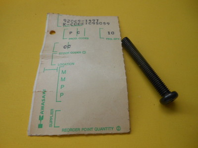 NOS OEM KAWASAKI 1987-1990 ZG1200 SCREW 92009-1497 | eBay