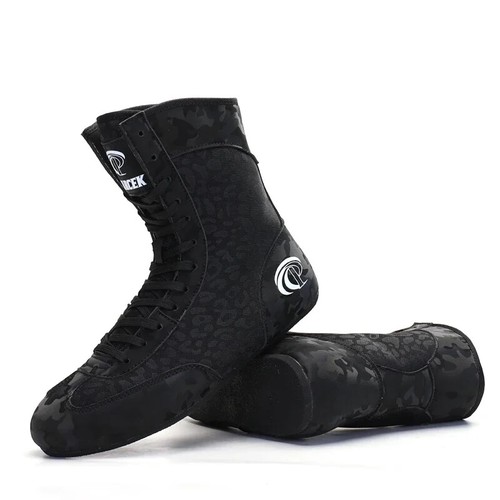Calzado de boxeo de entrenamiento ligero para hombre zapatillas de lucha profesional - Imagen 5 de 16