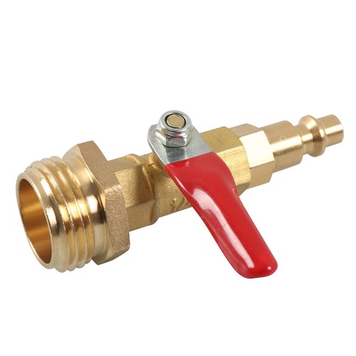 Winterize Blowout Adapter 1/4 Inch Male Quick Connecting Plug For RV - Imagen 11 de 17