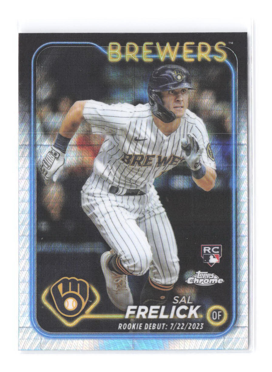 2024 Topps Chrome Update Sal Frelick Prism Refractor RC USC61 Rookie Debut