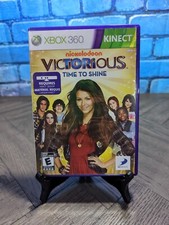 Victorious: Time to Shine (Microsoft Xbox 360, 2011) Game, Case, & Instructions