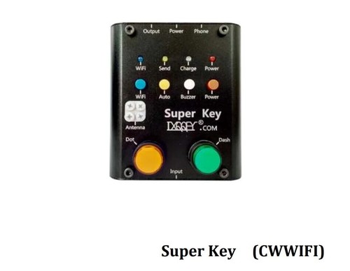 WIFI CW Keyer Morse Code Trainer Morse Urządzenie treningowe Telegraf Automatyczny klucz - Zdjęcie 1 z 6