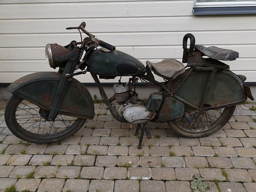 ORIGINAL MOSKVA M1A MINSK M1M K-125 DKW RT-125 MOTORCYCLE REAR SEAT UNIVERSAL - 第 15/16 張圖片