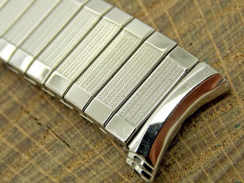 Speidel Vintage Stainless Steel 17.5mm 11/16" Expansion Watch Band Pre-Owned