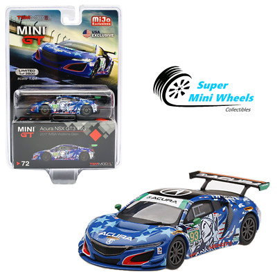 MINIGT トイザらス オリジナル 限定　1/64 Acura NSX GT3 Mini GT 1:64 Acura NSX GT3 