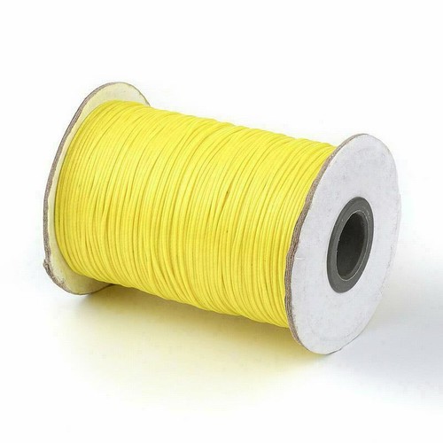 Corda in poliestere cerato 0,5/0,8/1 mm filo cordino perline gioielli corda - Foto 10 di 17