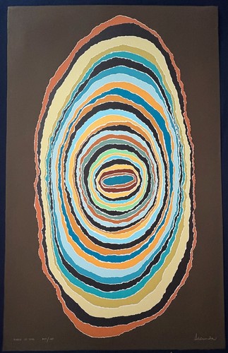ARTHUR SECUNDA Serigrafie RINGE OF TIME 144/160 Bleistift signiert/nummeriert/betitelt - Bild 4 von 9
