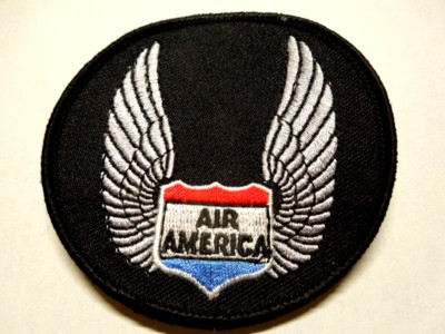 Original Vintage  3''  Round Patch For Air America  New Condition