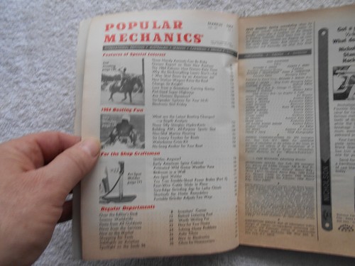 POPULAR MECHANICS Magazine-MARCH,1964-SPORTS SLED..... - Picture 3 of 3