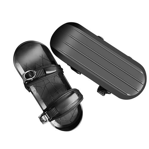 Mini Short Ski Skates Boots Skiboards Adjuatable Adults Short Shoe Snowblades - Picture 5 of 19