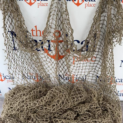 Used Commercial Fishing Net ~ Vintage Fish Netting ~ Old Recycled Reclaimed  | eBay