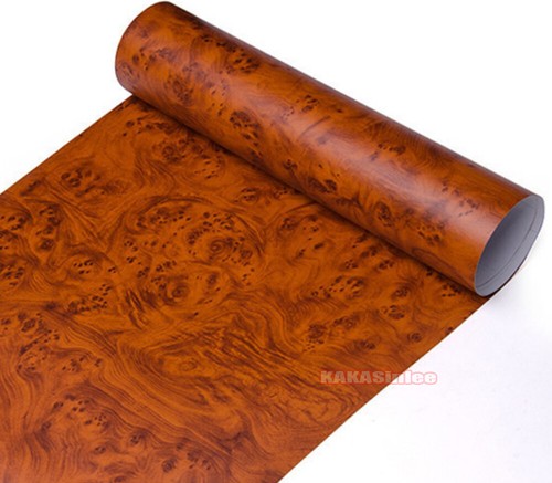 Decors Wood Textured Grain Strips Vinyl Wrap Sticker Furniture Repair No.9732 - Bild 3 von 5