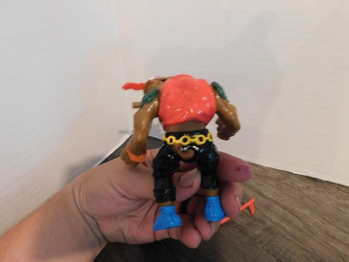 Vintage TMNT Head Spinnin’ Bebop Wacky Action Figure 1991 Playmates - Picture 3 of 3