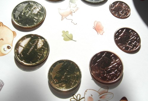 1 + 2 + 5 + 10 + 20 + 50 cents France 2025 from circulation coin set new motifs mint