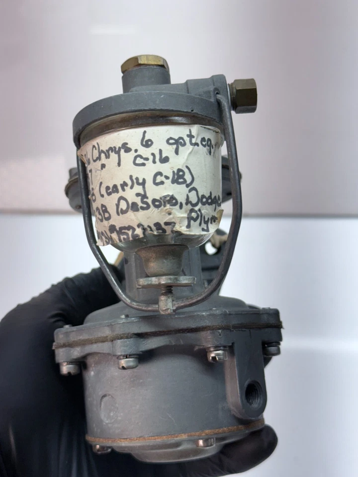 BOMBA DE COMBUSTIBLE NORS 436 1937 1938 CHRYSLER AIRFLOW 8 DODGE PLYMOUTH 37 38 C4-17 Foto 3 de 4