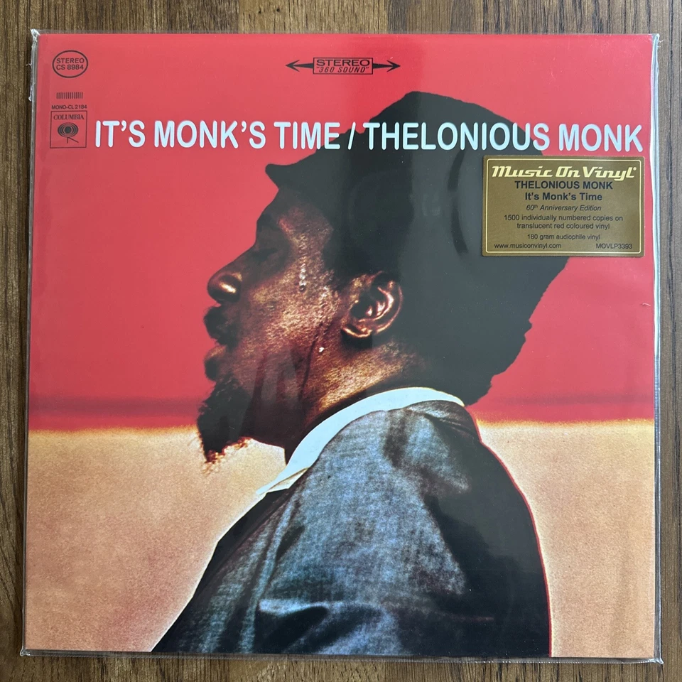 Thelonious Monk It's Monk's Time (Vinyl) 12" Album Red Vinyl Mint/Sealed - Image 2 of 4
