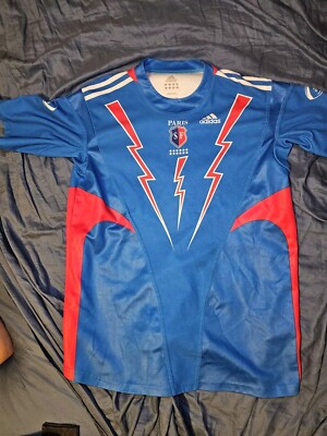 VIntage Adidas Paris SF Stade Francais France Rugby Union Jersey