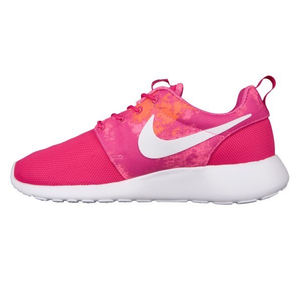 NIKE ROSHE RUN PRINT FIRE BERRY/PINK WOMEN'S RUNNING SHOES NIKE ROSHE RUN PRINT FIRE BERRY/PINK WOMEN'S RUNNING SHOES