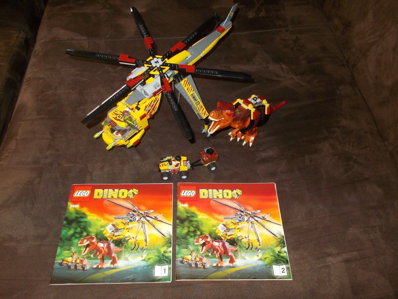Lego® Dino - 5886 - T-Rex Transport-Helikopter - mit Bauanleitung (BA) Lego® Dino - 5886 - T-Rex Transport-Helikopter - mit Bauanleitung (BA)