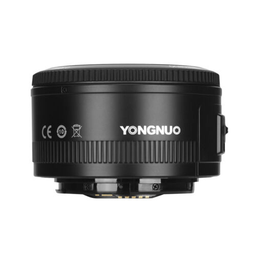 Objectif Auto Prime Yongnuo YN50 mm F/1,8/MF pour appareils photo reflex numériques Canon A6C0 - Photo 1/7