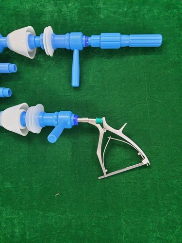 2 piezas instrumentos quirúrgicos manipulador uterino laparoscópico ginecología endoscopia - Imagen 5 de 12