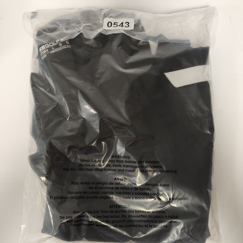 Nike Polo Shirt Mens Large Black Solid Nike Golf Nike FITDRY Short Sleeve - Picture 15 of 15