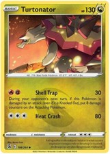 x4 Turtonator - 198/264 - Uncommon Pokemon SS08 Fusion Strike M/NM