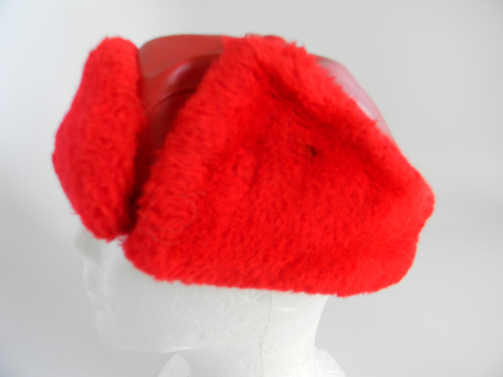 Vintage Mens Genuine Trooper Dacron Red Hat Size … - image 4