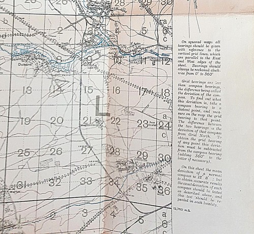 WW1 British Officer's Personal Map of The Arras Sector of The Western Front 1917 - Picture 9 of 16