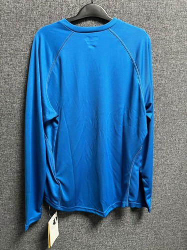 Pearl Izumi Long Sleeve Phase Tee Blue Small TD024 MM 03 - Picture 3 of 3