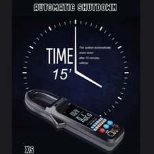 Clamp Meter Full Color Multimeter For Household Appliance Repair And More