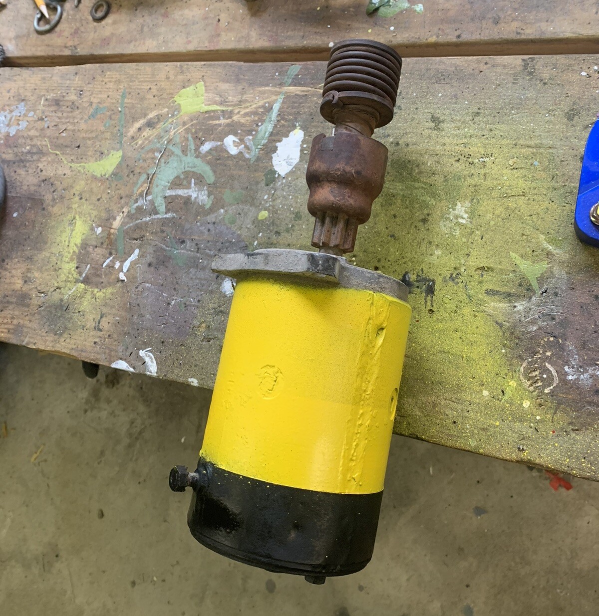 Ford / Mercury 292 312 Y Block Starter Oem Original Good Working