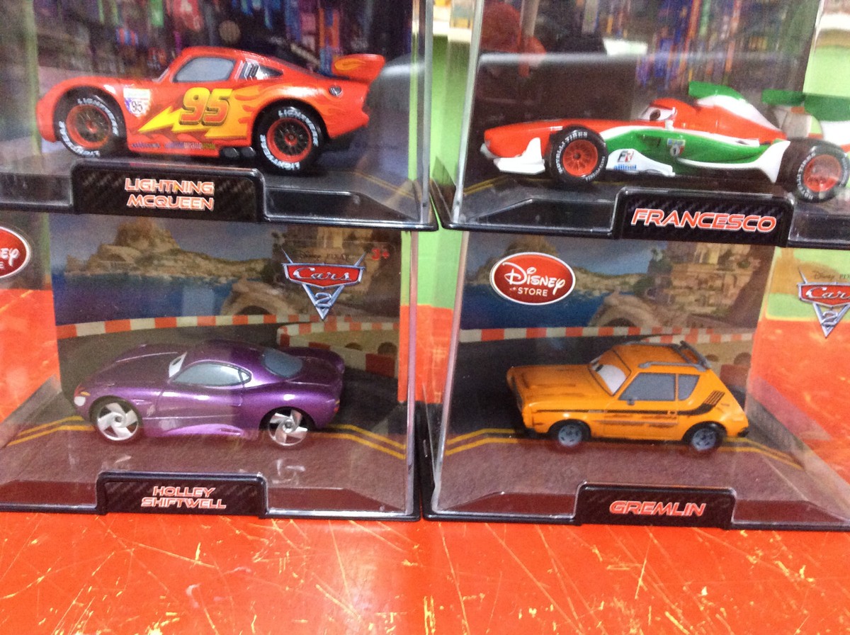 Disney Store Pixar Cars 2 Diecast Car Lot Of 6 McQueen