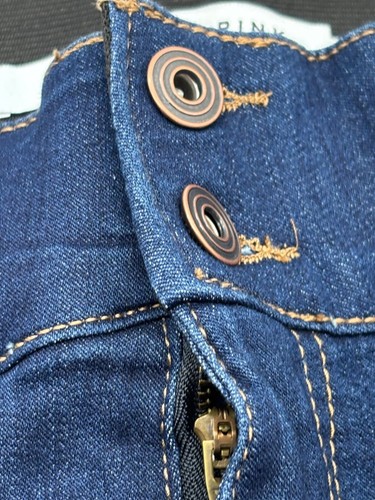 Celebrity Pink Pink Plus Rider Mid-Rise Skinny Jeans, Indigo Wash, Sz. 22 - Picture 8 of 13