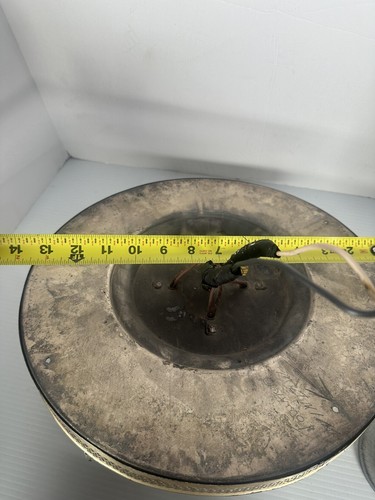 Lámpara de araña de cristal “Lustra” vintage años 40 montaje empotrado de Lightolier - Imagen 16 de 24