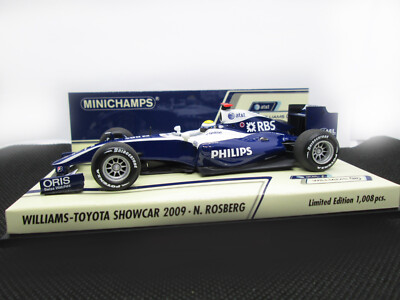 【1/18】Williams-Toyota FW29 Nico Rosberg Model car Williams FW29 Rosberg 2007, 1:18 Hot Wheels