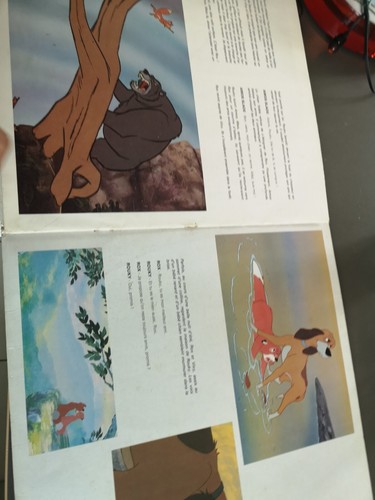 Walt Disney Rox Et Rouky Livre Et 33 Tours - Imagen 4 de 6