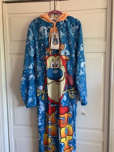 Men S Zipster Yeti For Bed One Piece Pajamas Party City