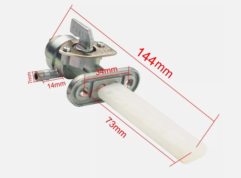Gas Fuel Tank Petcock Valve Switch for Suzuki A80 A100 A100SR AX100