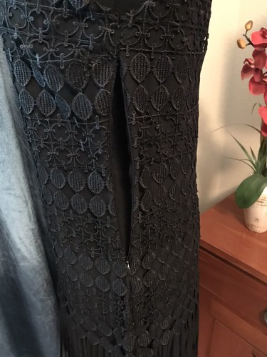 Nordstrom Sara Boo Little Black Flapper Dress Size S - Bild 5 von 5