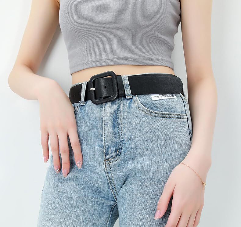 Men's Wide Leather Belt 1 3/4 Inch Width, Quality Italian Leather And