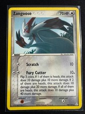 Pokemon TCG Zangoose 34/110 Non-Holo EX Ruby & Sapphire EX Holon Phantoms 2006