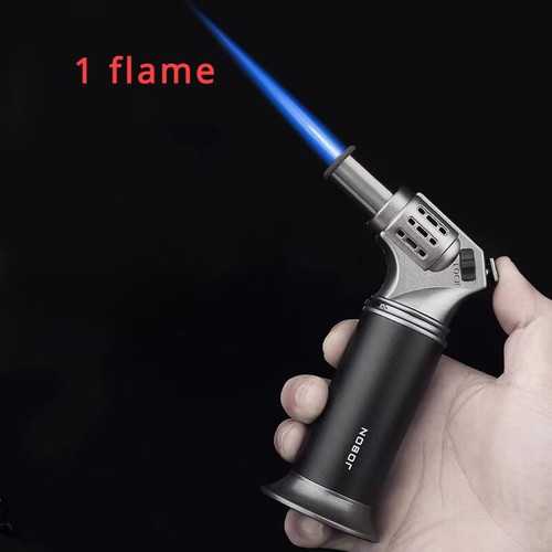 Inflatable Cigar Lighter Windproof Metal Lighter Single/Four Direct Flush - Picture 2 of 26