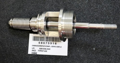 VAG Einbaugarnitur komplett für Reaktor Kleinventil DN15 PN100 Gewinded.: 28x1,5 - Bild 1 von 8