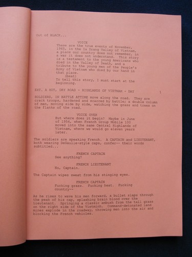 ERAVAMO SOLDATI - SCENEGGIATURA ORIGINALE D'EPOCA - MEL GIBSON SAM ELLIOTT guerra del Vietnam - Foto 3 di 5