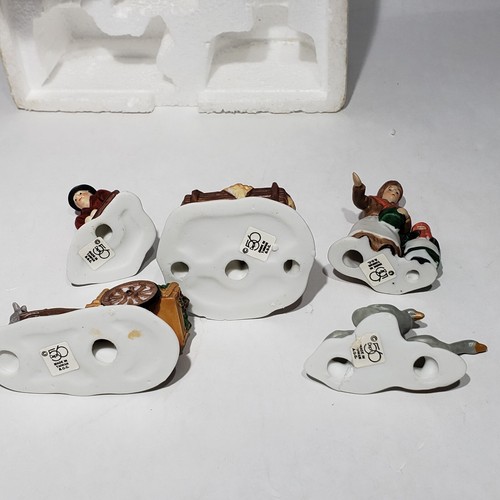 5er Set Abt 56 Heritage Village Collection Bauernhof Menschen und Tiere 5901-3 - Bild 15 von 22