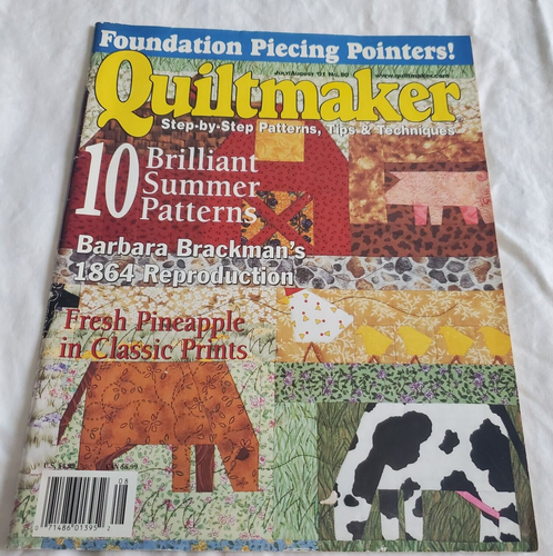 Mixed Lot of 33 Quilt Magazines McCall's Quilting Quiltmaker Fons & Porter - Picture 13 of 21