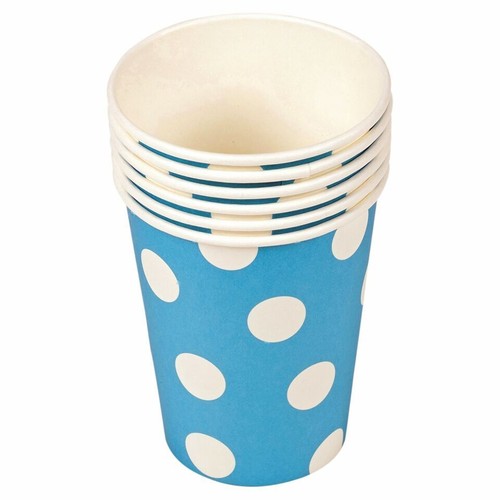 Colorful Disposable Paper Cups Perfect for Birthday Parties and Events - Picture 8 of 12