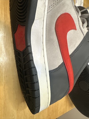 2012 Nike SB Dunk Low Pro Medium Grey Red Größe 14 304292-064 - OG All - Bild 6 von 7